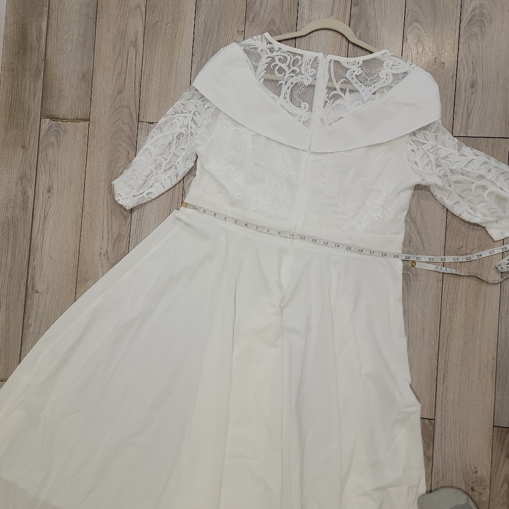 Wedding dress size xl